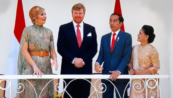 Presiden Jokowi Terima Kunjungan Raja Dan Ratu Belanda Di Istana Bogor